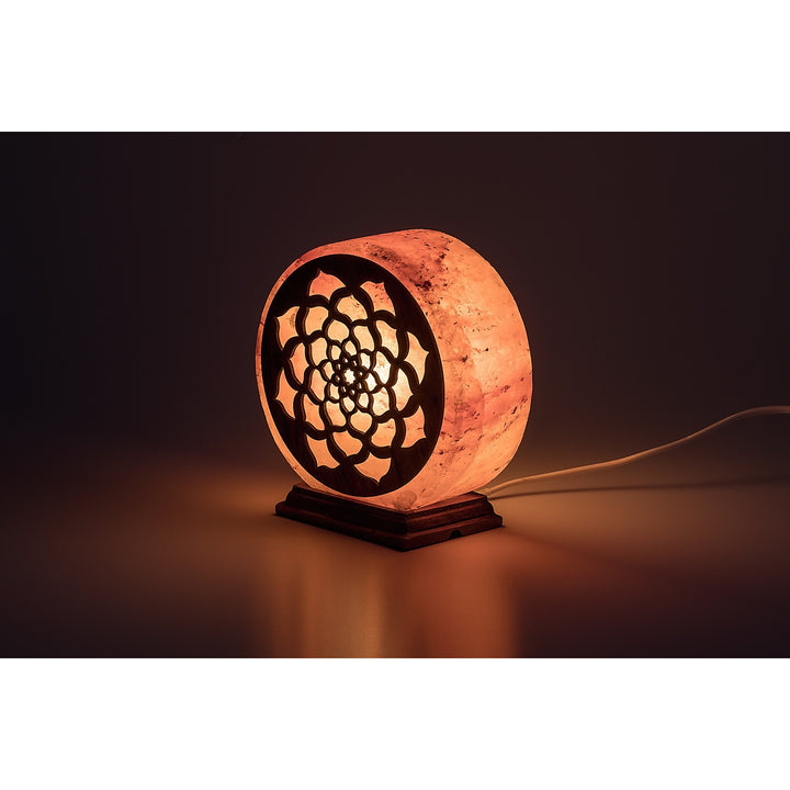 Rabalux saltlampa, E14-gänga, orange, IP20, Mandali