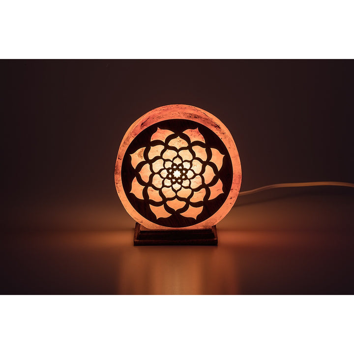 Rabalux saltlampa, E14-gänga, orange, IP20, Mandali