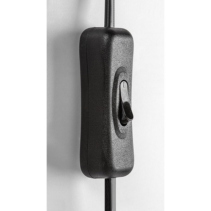 Rabalux vägglampa, spot, E14 glödtråd, IP20, svart, Soma