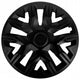 NRM The Best 15'' universal navkapsel matt svart 1 st