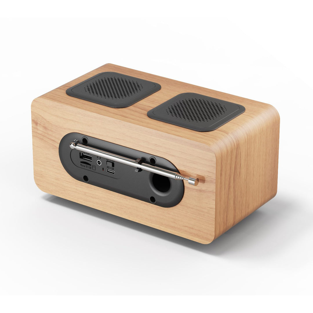 Blaupunkt Portable Radio, DAB+ digitalradio och FM-tuner, Bluetooth, hörlursutgång, USB- och microSD-spelare, LCD-display, klock- och alarmfunktion, drivs av uppladdningsbart USB-C-batteri, DR10CR