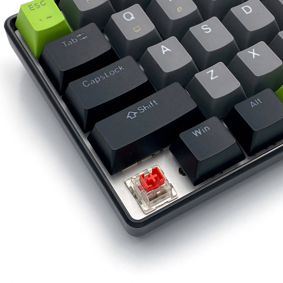 Mekaniskt tangentbord 60% RED CORE MX60 MT1260, tangentbelysning, Mediatech