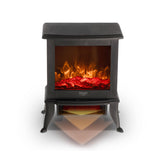 Adler elektrisk öppen spis, 2 värmenivåer, maxeffekt 1800W, termostat, 3D-lågeffekt, AD 7754
