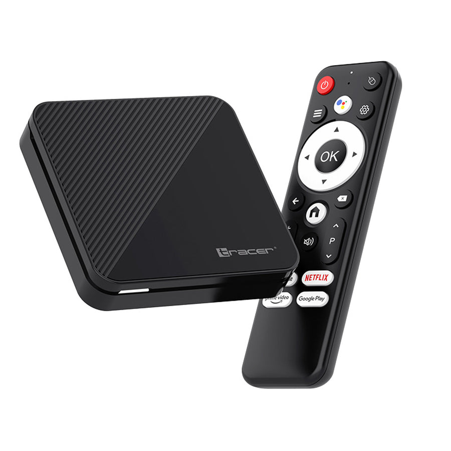 Mediaspelare, Android 14, 2 GB RAM, 16 GB minne, Bluetooth 5.0, Wi-Fi, TV-box