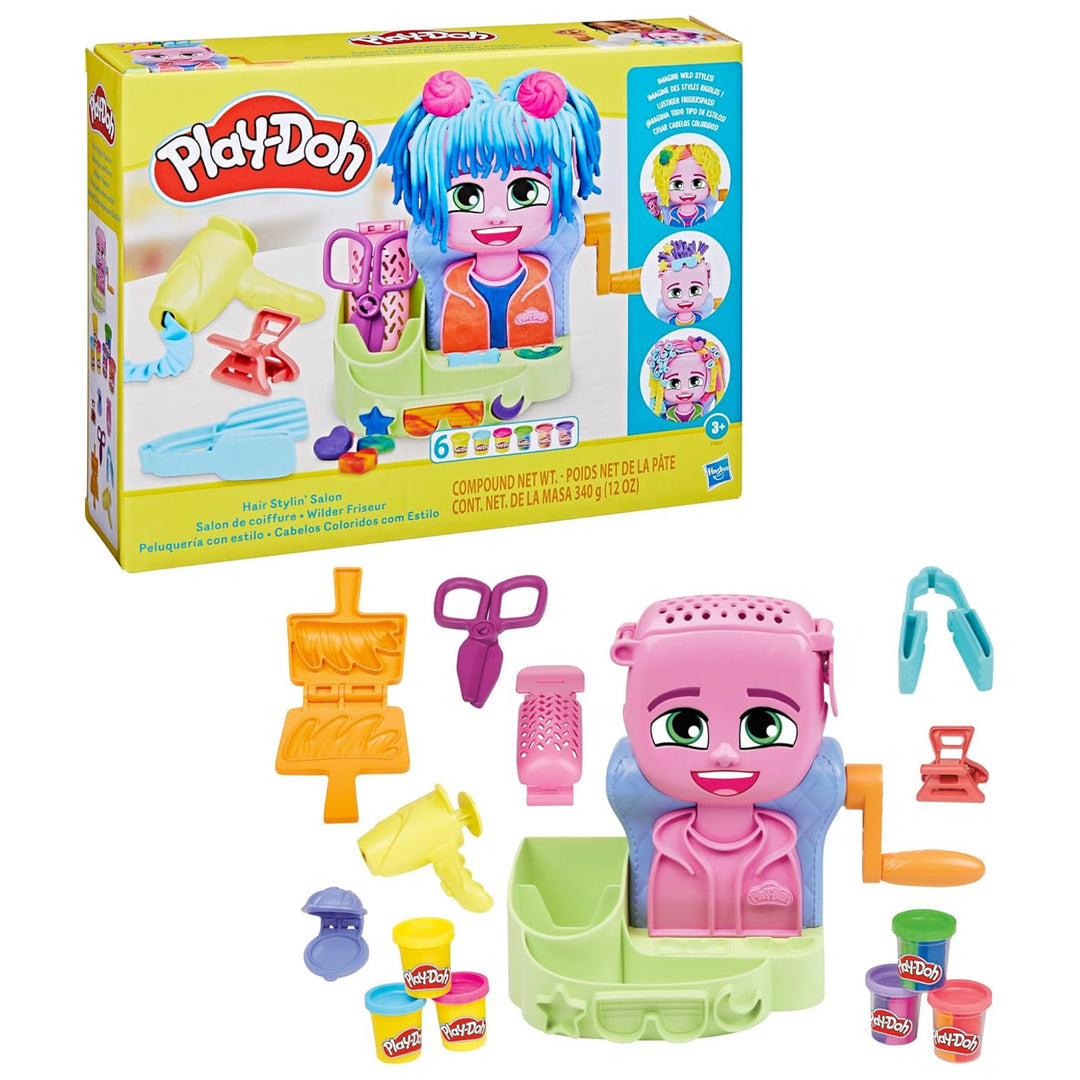 Play-Doh frisörsalong, kreativ leksak, pastryoline, F8807