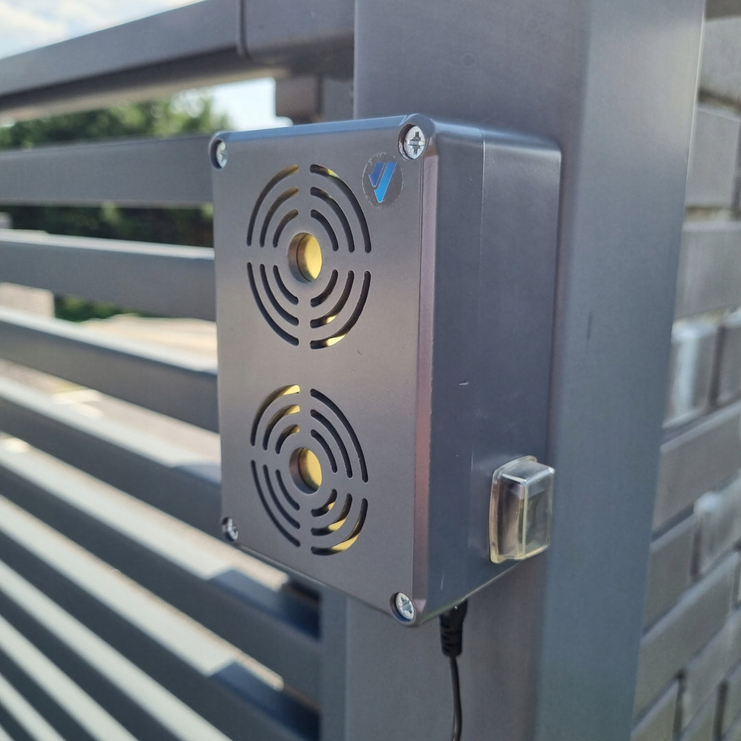 Gnagaravvisare, mård, råtta, musavvisare Viano, energibesparande ultraljudsgenerator, IP65, Waterpro