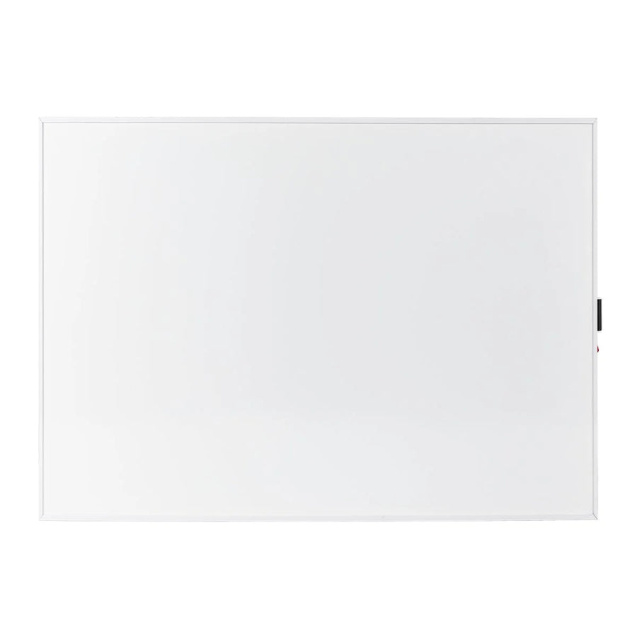 Cronos infravärmare, 500W, vit, allergivänlig, ultratunn, matt yta, värmer upp till 14m2, Synthelith PRO CRP-500TWP Vit