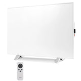 Cronos infravärmare, 500W, vit, allergivänlig, ultratunn, matt yta, värmer upp till 14m2, Synthelith PRO CRP-500TWP Vit