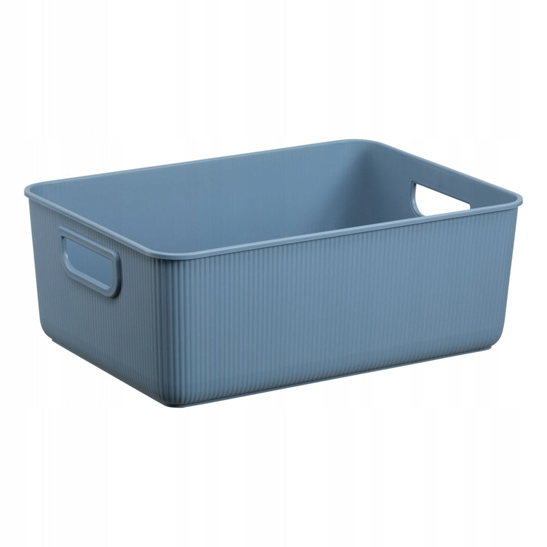 Akita Plast Team förvaringsbehållare, blå, 10L, 100% återvunnen, 60840800