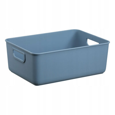 Akita Plast Team förvaringsbehållare, blå, 10L, 100% återvunnen, 60840800