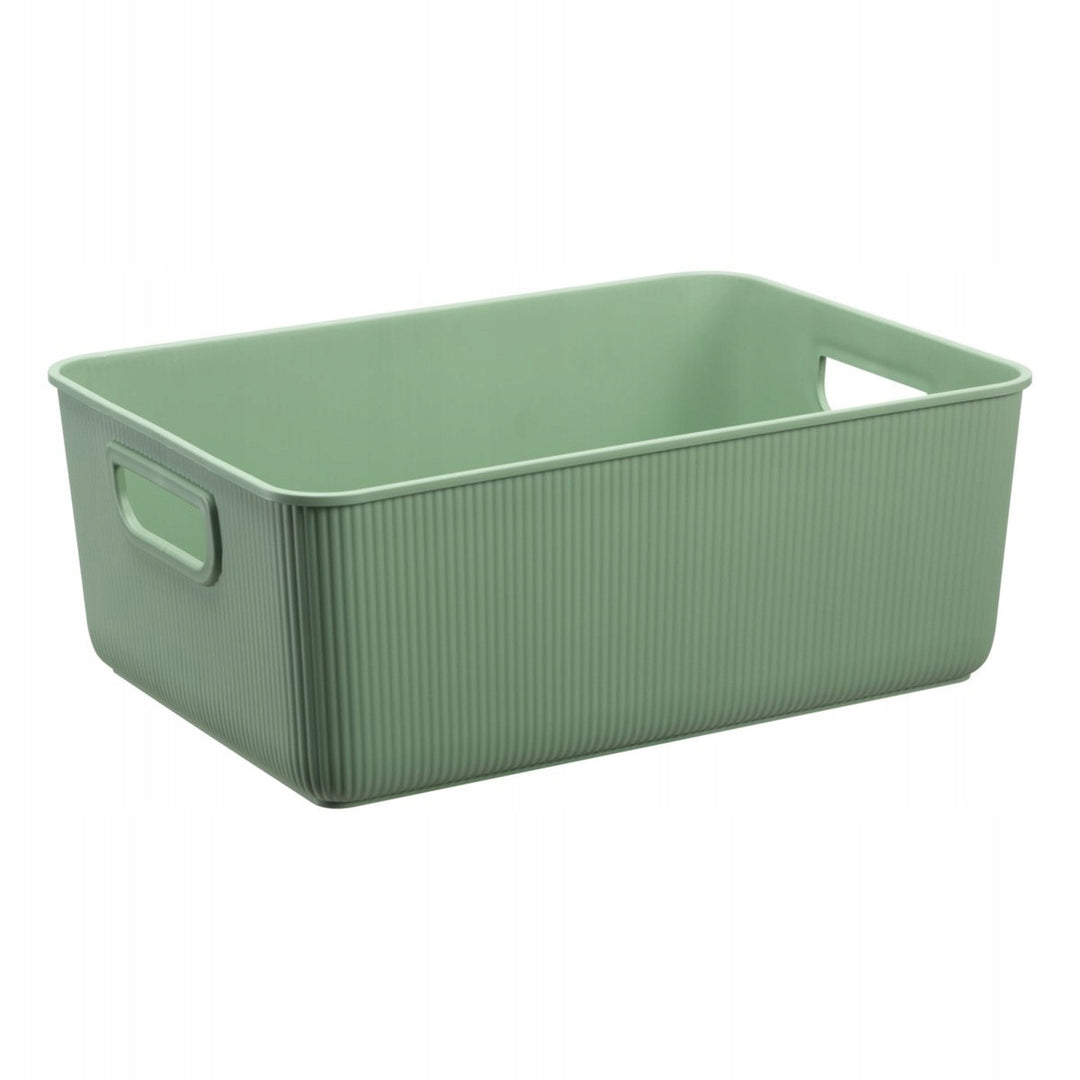 Akita Plast Team förvaringsbehållare, grön, 10L, 100% återvunnen, 60840801