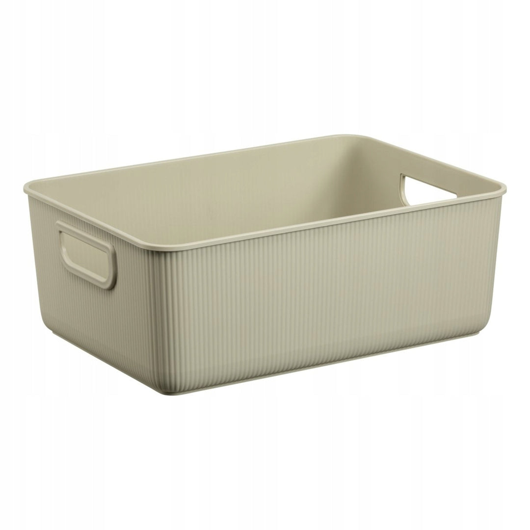 Akita Plast Team förvaringskärl, beige, 10L, 100% återvunnen, 60840802