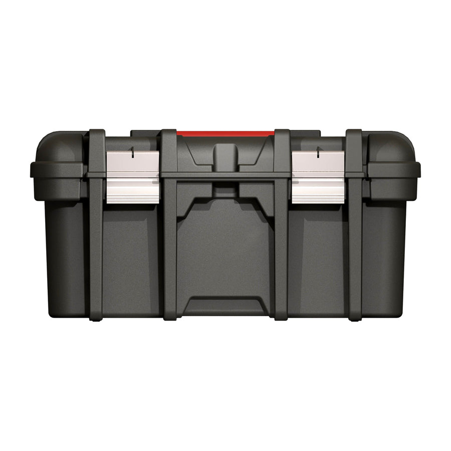 Verktygslåda Keter, metallspärrar, ergonomiskt handtag, Wide Tool Box 16''