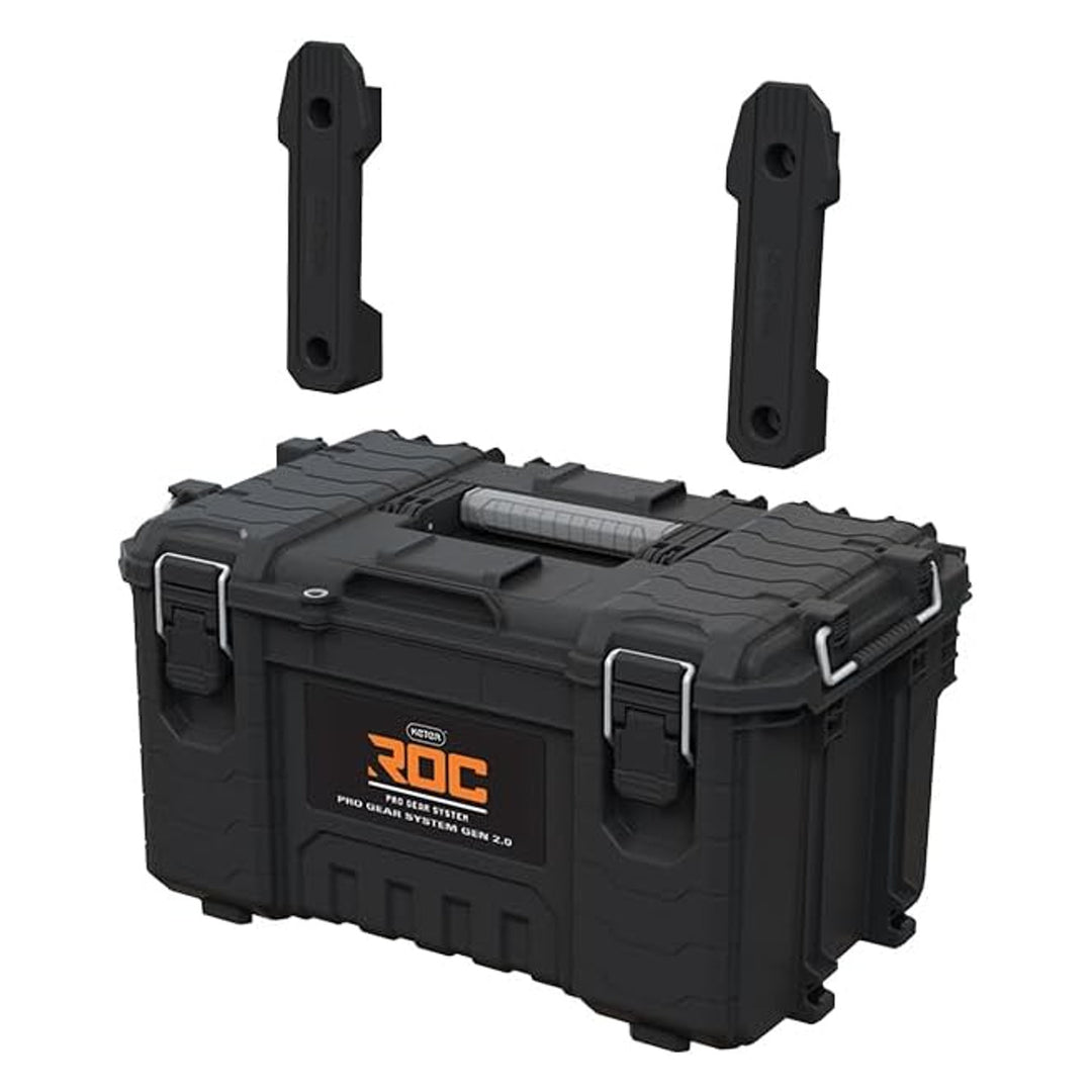 Verktygslåda Keter ROC Pro Gear 2.0, bärförmåga 54 kg, med Pro Mount-fästen, medföljande förvaringssystem, kan hängas på väggen, 256984