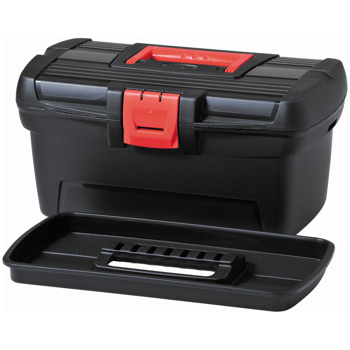 Curver verktygslåda, förvaringslåda med fack, svart, Herobox Basic 13'' 221694
