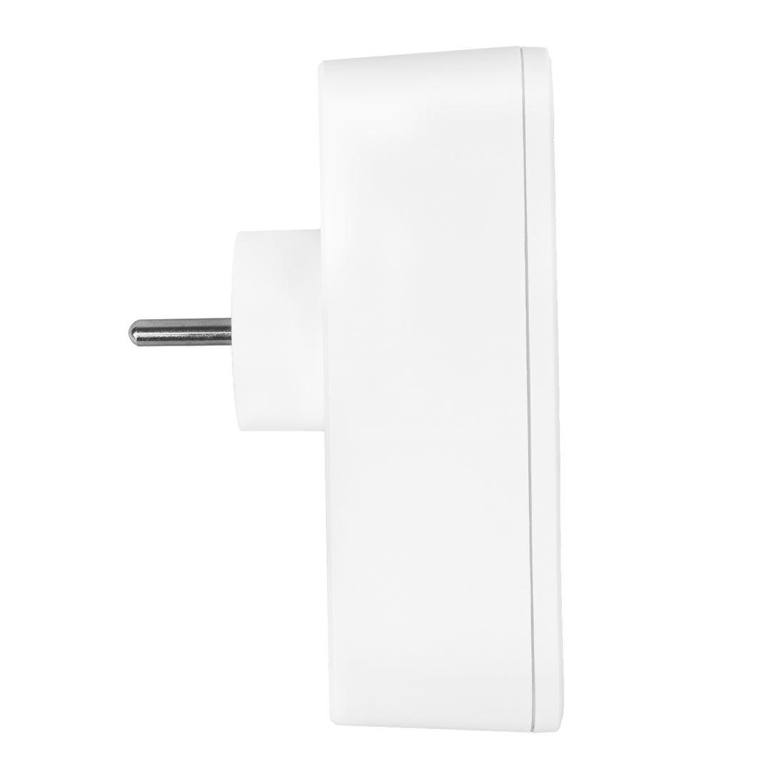 Strömuttag x3 + 4xUSB Maclean, 3-facks splitter, 2xUSB A, 2xUSB C PD 20W, 1x16A + 2x6A, MCE248 F/W, 3 st