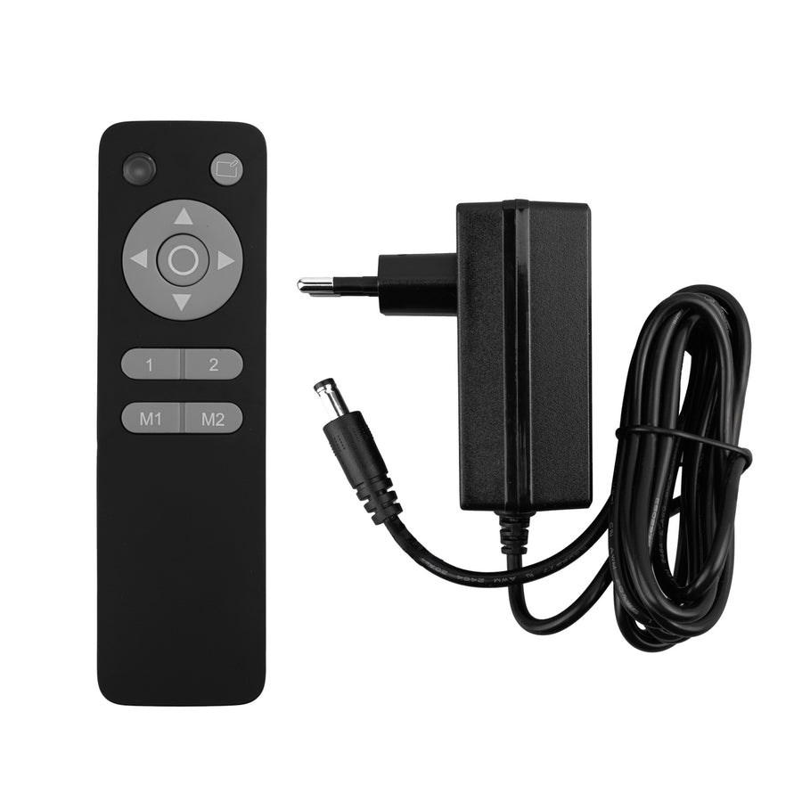 Maclean elektrisk TV-fäste för takmontering, kompatibel med Tuya, max. VESA 800x400, för TV-apparater på 43–86 tum, max. 55 kg, MC-176 T