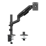 Ergo Office-fäste/hängare för bildskärm, gasfjäder, 17–32 tum, 1–10 kg, matt svart, max. VESA 100x100, ER-691 B