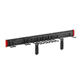 Maclean väggmonterad verktygshållare, stål, max. belastning 228 kg, bredd 1222 mm, MC-179