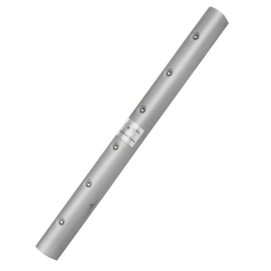 Maclean 6LED kökslampa under skåp, avlång, med rörelsesensor, 5xAA, MCE123 + 5x AAA alkaliskt batteri Varta Industrial