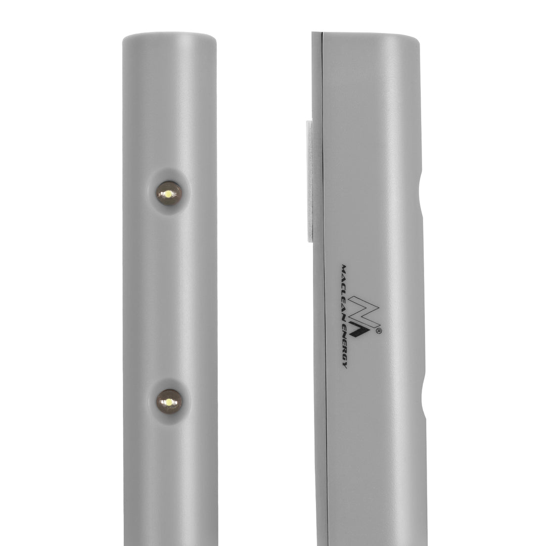Maclean 6LED kökslampa under skåp, avlång, med rörelsesensor, 5xAA, MCE123 + 5x AAA alkaliskt batteri Varta Industrial