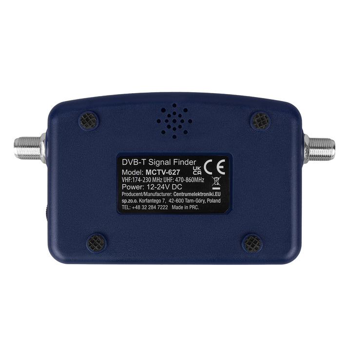 Maclean DVB-T TV-mätare, väska, kabel 25 cm F-F, MCTV-627 + 10x AA Varta Industrial-batterier