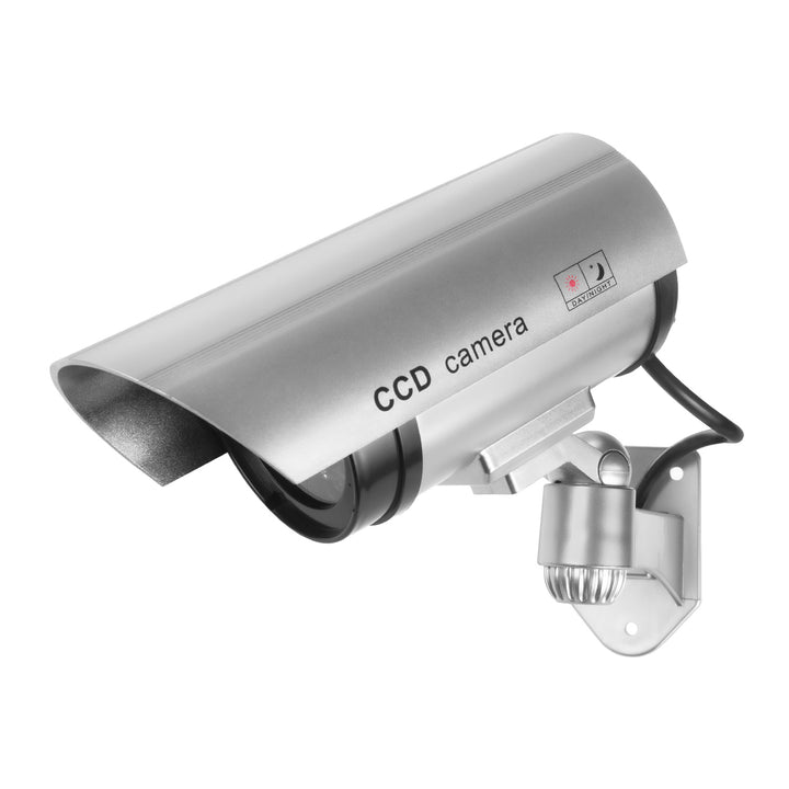 Dummy-kamera med blinkande LED IR1100 S IR extern + 2x Varta Industrial AA-batterier
