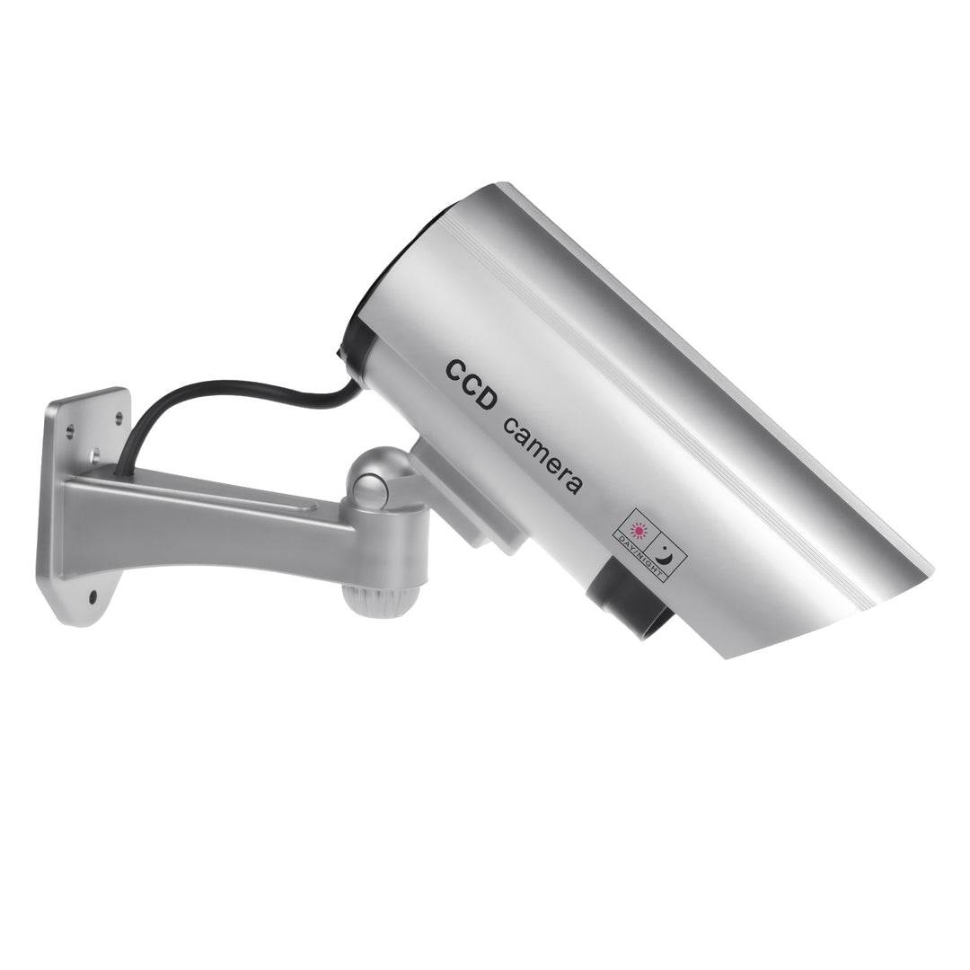 Dummy-kamera med blinkande LED IR1100 S IR extern + 2x Varta Industrial AA-batterier