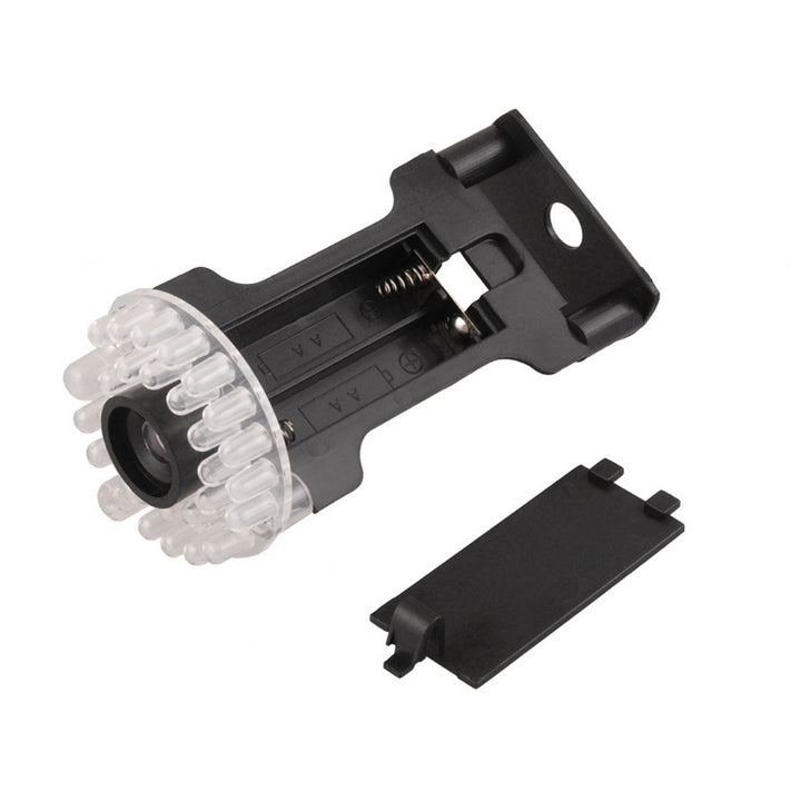Atrapa IR9000 B IR-kamera IR LED czarna + 2x bateria AAA Varta Industrial