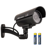 Atrapa IR9000 B IR-kamera IR LED czarna + 2x bateria AAA Varta Industrial