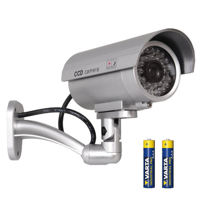 IR9000 S IR LED silver + 2x AAA-batterier Varta Industrial