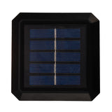 GreenBlue solcellsdriven LED-stolplampa, 100x100 mm, kuplock, 3200 K, GB128 WW