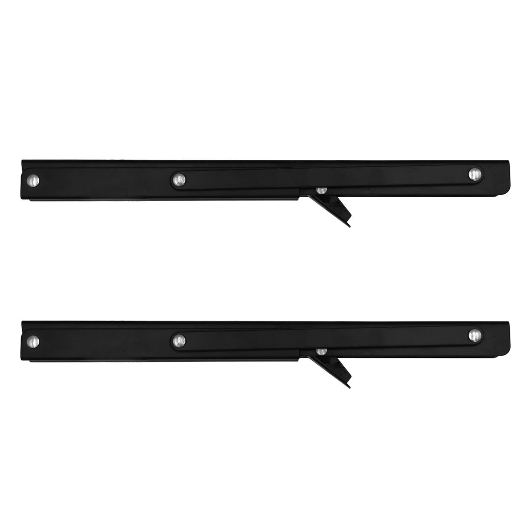 Fällbart fäste för vägghylla Maclean, min. 300 mm, max. 600 mm, max. 50 kg, 2 st., MC-195