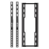 TV-fäste/hängare Maclean, max VESA 400x400, 32–75 tum, upp till 45 kg, svart, lutningsjustering 0°–-8°, MC-187