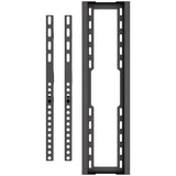TV-fäste/hängare Maclean, max VESA 600x400, 37–86 tum, upp till 45 kg, svart, lutningsjustering 0°–-8°, MC-188