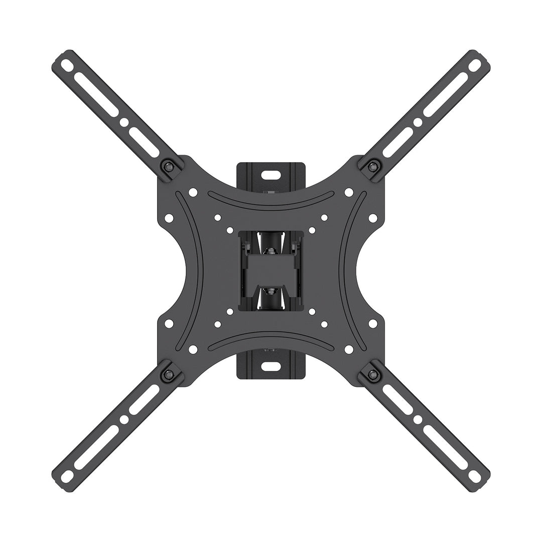 TV-fäste/hängare Maclean, max VESA 400x400, 32–55 tum, upp till 25 kg, svart, lutningsjustering 0°–-15° och vridning +90°–-90°, MC-190