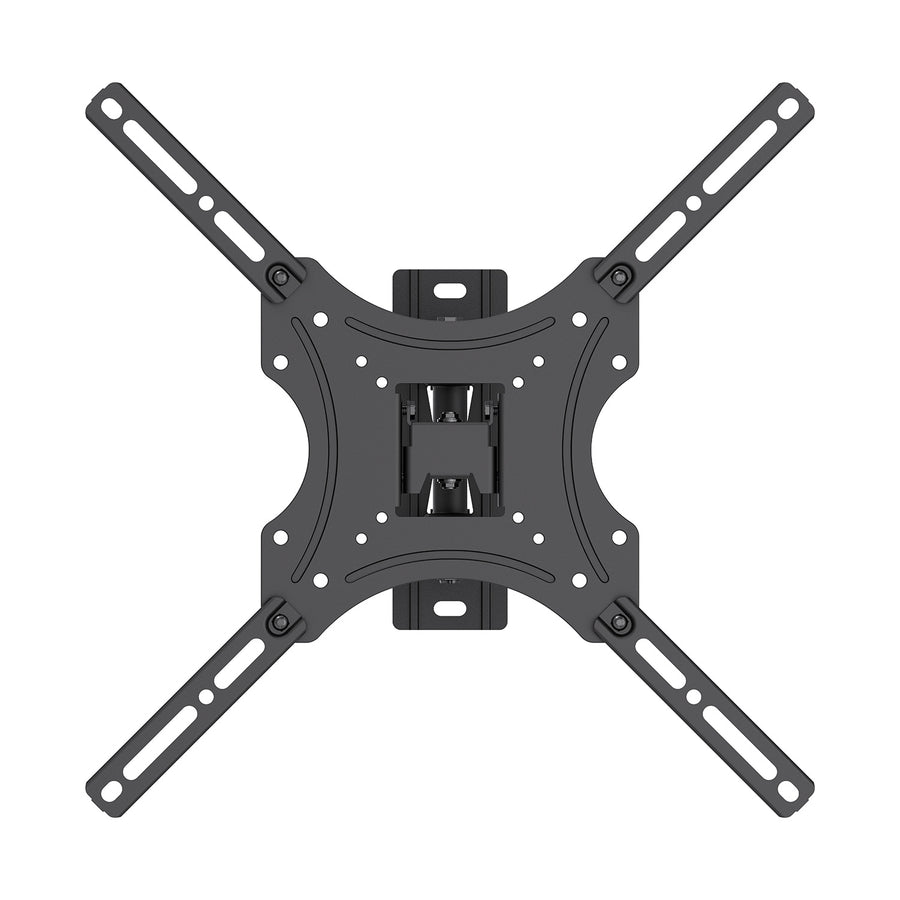 TV-fäste/hängare Maclean, max VESA 400x400, 32–55 tum, upp till 25 kg, svart, lutningsjustering 0°–-15° och vridning +90°–-90°, MC-190