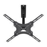TV-fäste/hängare Maclean, max VESA 400x400, 32–55 tum, upp till 25 kg, svart, lutningsjustering 0°–-15° och vridning +90°–-90°, MC-190