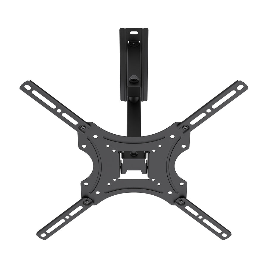 TV-fäste/hängare Maclean, max VESA 400x400, 32–55 tum, upp till 25 kg, svart, lutningsjustering 0°–-15° och vridning +90°–-90°, MC-190