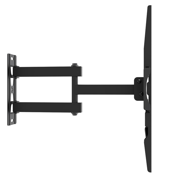 TV-fäste/hängare Maclean, max VESA 400x400, 32–55 tum, upp till 30 kg, svart, lutningsjustering +2°–-10° och vridning +90°–-90°, MC-191