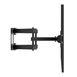 TV-fäste/hängare Maclean, max VESA 400x400, 32–70 tum, upp till 40 kg, svart, lutningsjustering +12°–-12° och vridning +60°–-60°, MC-192