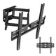 TV-fäste/hängare Maclean, max VESA 400x400, 32–70 tum, upp till 40 kg, svart, lutningsjustering +12°–-12° och vridning +60°–-60°, MC-192