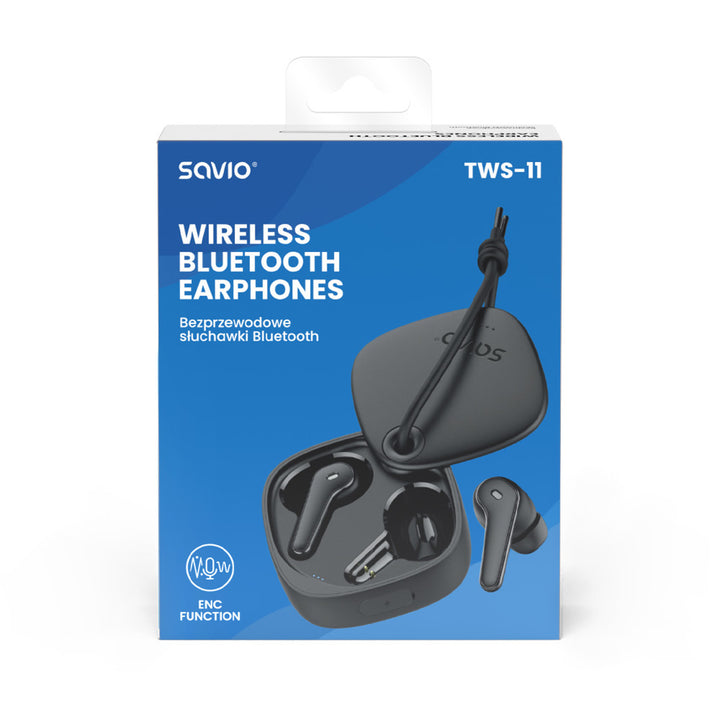 Savio TWS-11 Bluetooth trådlösa hörlurar