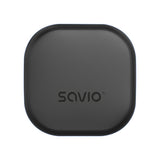 Savio trådlösa hörlurar, Bluetooth 5.3, ANC, USB-C, svart