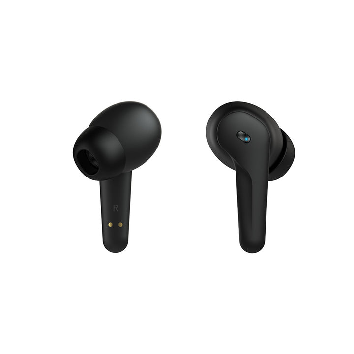 Savio trådlösa hörlurar, Bluetooth 5.3, ANC, USB-C, svart