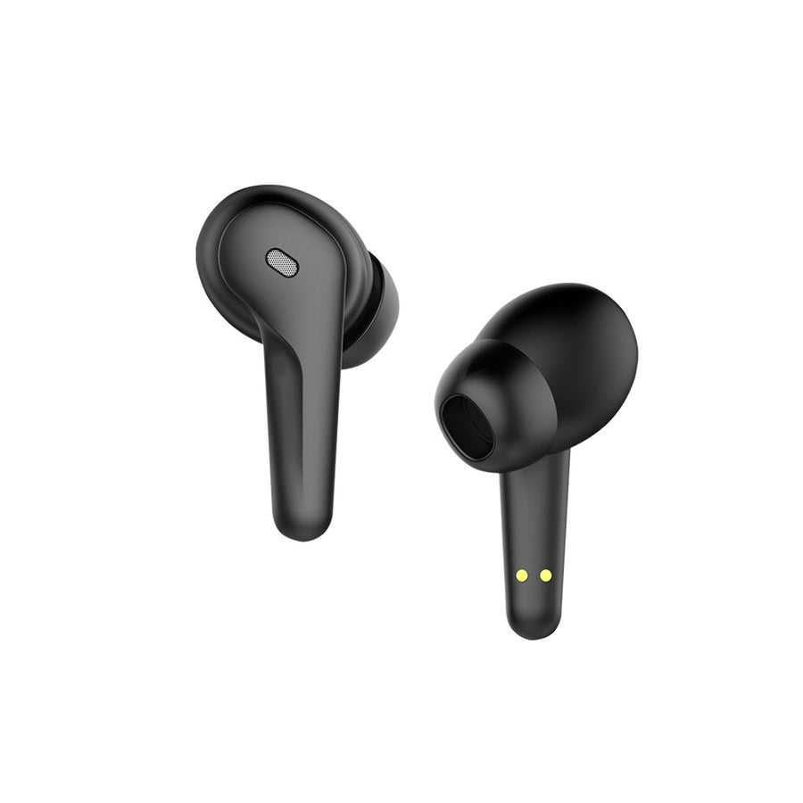 Savio trådlösa hörlurar, Bluetooth 5.3, ANC, USB-C, svart