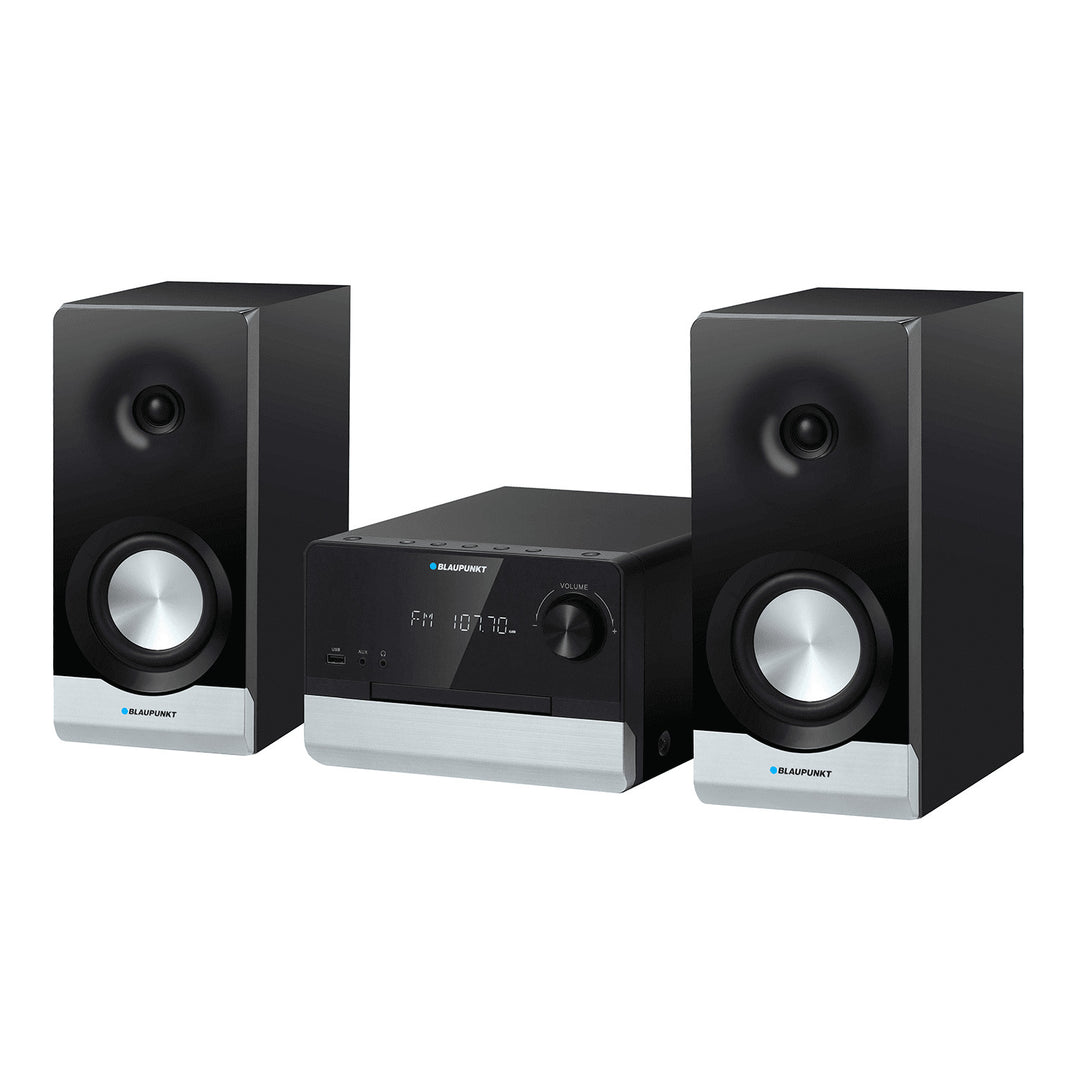 Blaupunkt Mikrofon, CD, USB, FM-radio, Bluetooth, fjärrkontroll, klocka med alarmfunktion, MS40.2BT
