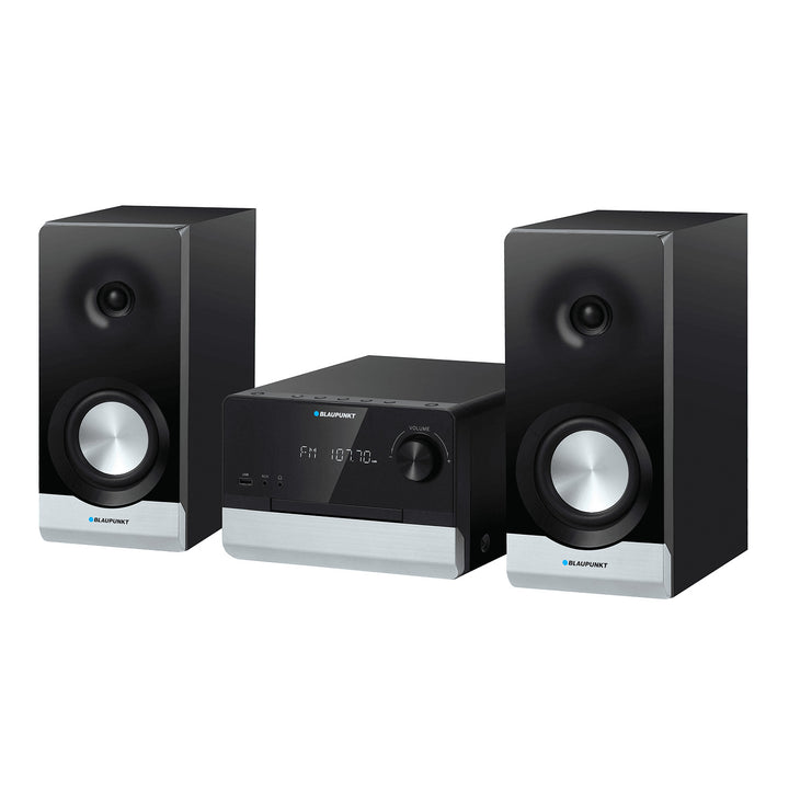 Blaupunkt Mikrofon, CD, USB, FM-radio, Bluetooth, fjärrkontroll, klocka med alarmfunktion, MS40.2BT
