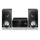 Blaupunkt Mikrofon, CD, USB, FM-radio, Bluetooth, fjärrkontroll, klocka med alarmfunktion, MS40.2BT