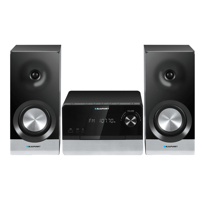 Blaupunkt Mikrofon, CD, USB, FM-radio, Bluetooth, fjärrkontroll, klocka med alarmfunktion, MS40.2BT